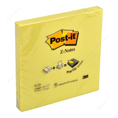 3M POST-İT Z NOT R-330 76X76 SARI - 1