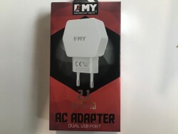 Emy My-261 2.1Mah 2Usb Ev Şarj Kafa - EMY