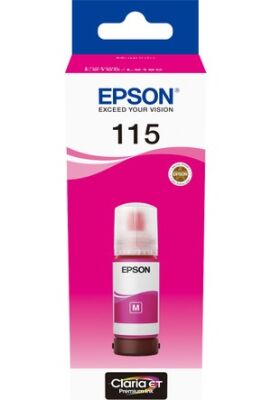 Epson 115 Magenta Kırmızı Şişe Mürekkep T07D34A L8160-L8180 - 1