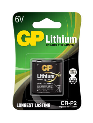 GP CRP2 6V Lityum Fotoğraf Makinesi Pili - 1