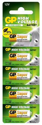 GP GP23A-C5 23A 12V Alkalin Spesifik 5'li Paket Pil Kumanda - 1