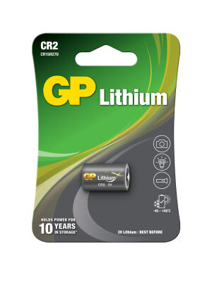 GP GPCR2-U1 CR2 3V Lityum Pil Fotoğraf Makinesi Pili Tekli Paket - 1