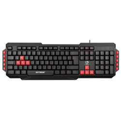 Hytech HYK-46 GAMY Siyah USB Kırmızı Tuşlu Q Gaming Oyuncu Klavyesi - HYTECH