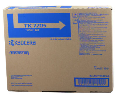 Kyocera TK-7205 Orjinal Fotokopi Toneri Taskalfa 3510i-3511i 35.000 Sayfa - 1