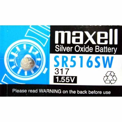 Maxell Sr-516Sw Lityum 10lu Paket Pil - 1