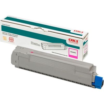 OKI MC873-MC883 10.000 Sayfa Magenta Kırmızı Toner 45862815 - 1