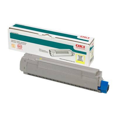 OKI MC873-MC883 10.000 Sayfa Yellow Sarı Toner 45862814 - 1