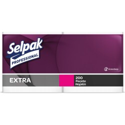 SELPAK EXTRA PEÇETE 30X30 200LÜ 7900072 - SELPAK