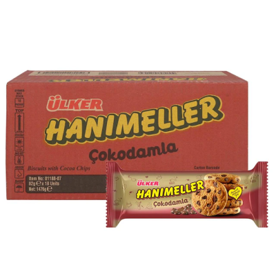 ÜLKER HANIMELLER RULO ÇOKODAMLA 82GR - 18 Lİ - 1