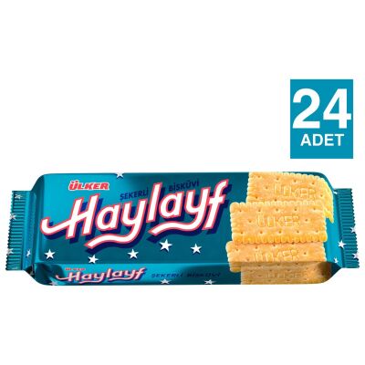 ÜLKER HAYLAYF BİSKÜVİ 64 GR 12'Lİ - 1