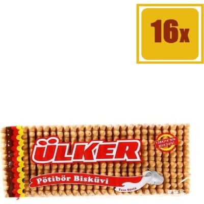 ÜLKER PETİBÖR BİSKÜVİ 175GR 16'LI - 1