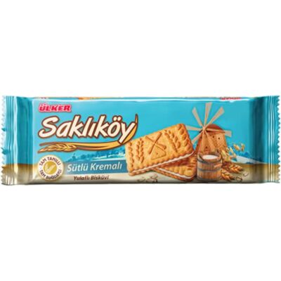 ÜLKER SAKLIKÖY SÜTLÜ KREMALI 100 GR X 12'Lİ - 1